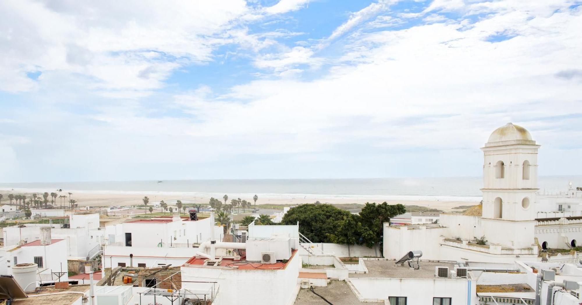 Conil Apartamentos La Dama Y El Vagabundo Conil De La Frontera Esterno foto
